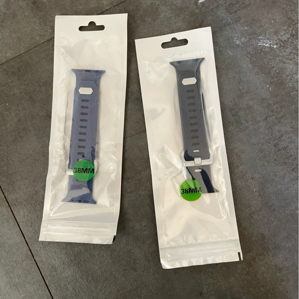 Blue Wearable Smartwatch Bands